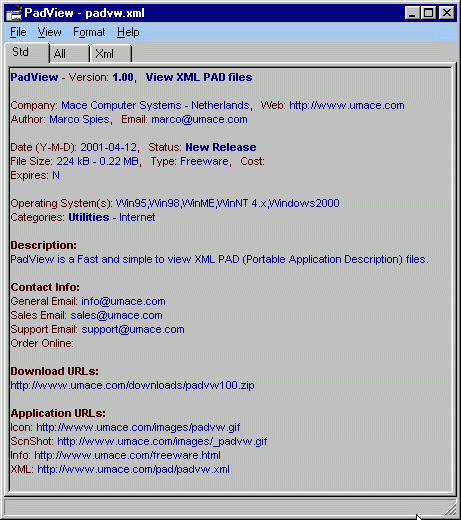 PadView Screenshot